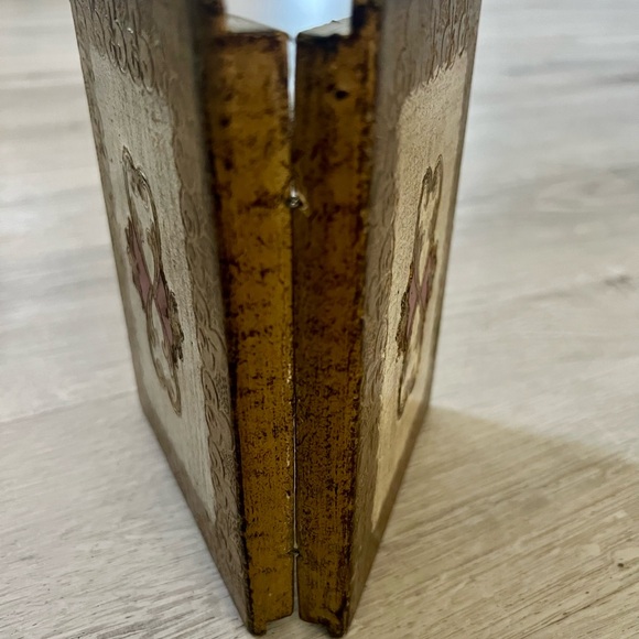 Vintage Gold Framed Prayer and Artwork - Picture 8 of 10